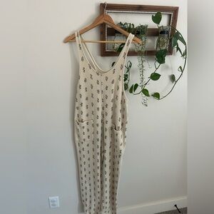 Floral Print Sleeveless Jumpsuit